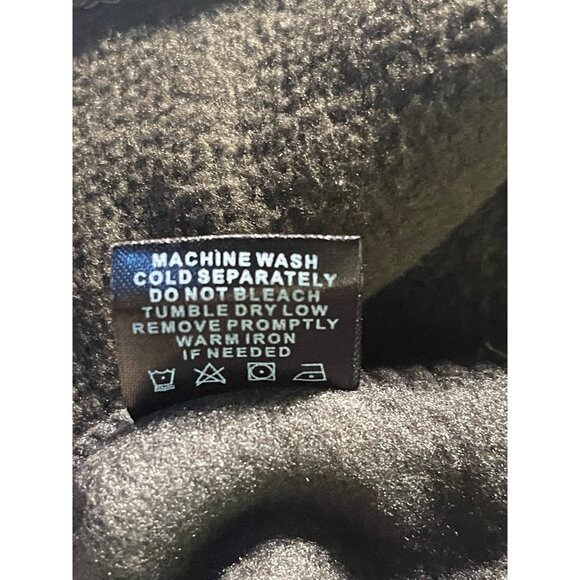 Tampa Bay Buccaneers NFL Team Apparel 1/4 Zip Pullover Mens S Pewter Waffle Knit - Picture 11 of 12